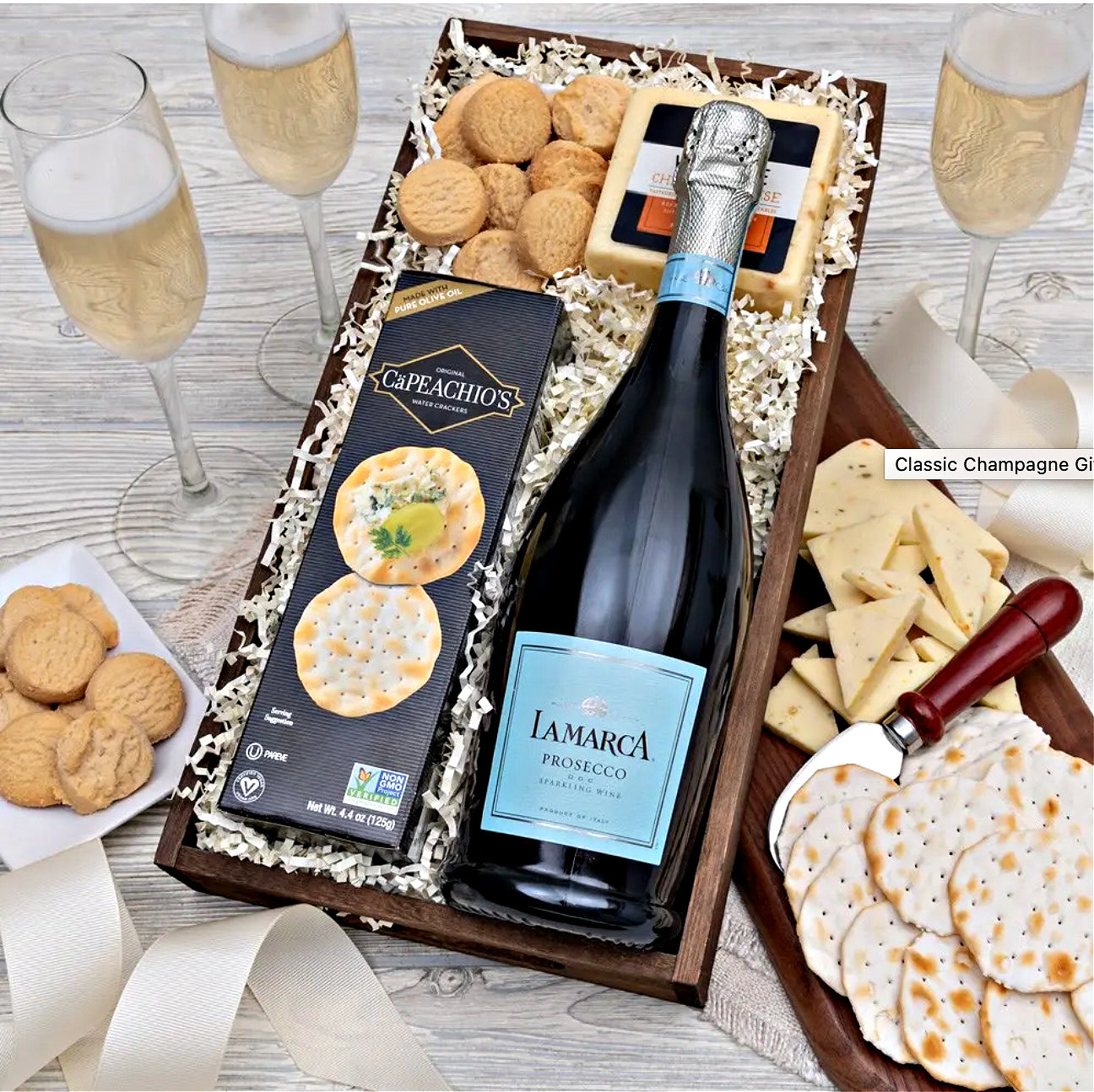 Classic Prosecco Gift Basket