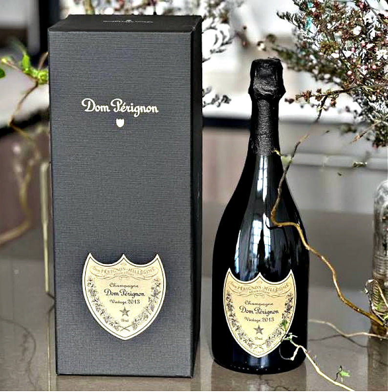 Dom Perignon Vintage 2013 Tied with Beautiful Ribbon